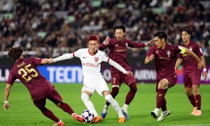 亚冠-武藤嘉纪破门费利佩世界波+点射 蓉城客场2-2憾平神户